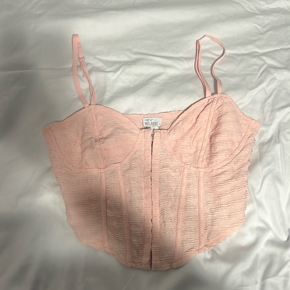 Tillys Corset Crop Top